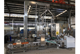 New Type 1KG Rice Vacuum Packaging&Labelling Machine Delivery To Isreal Customer